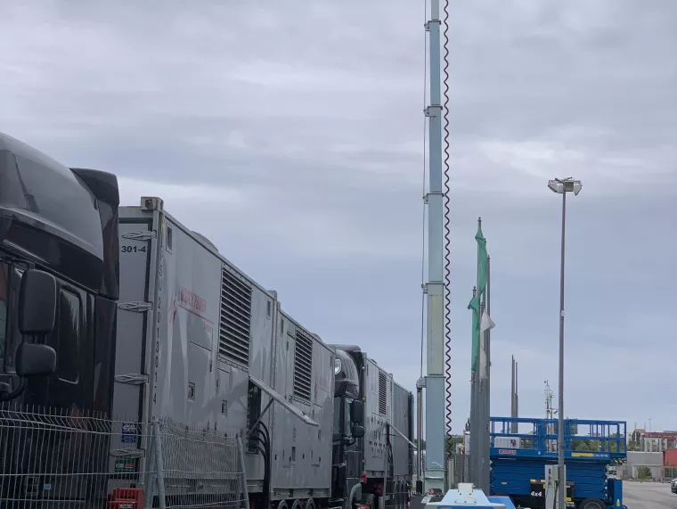 Mobilní energie od CE.ENERGY pro koncerty RAMMSTEIN, METALLICA, GUNS N’ ROSES, IRON MAIDEN a další. (Praha- léto 2022)