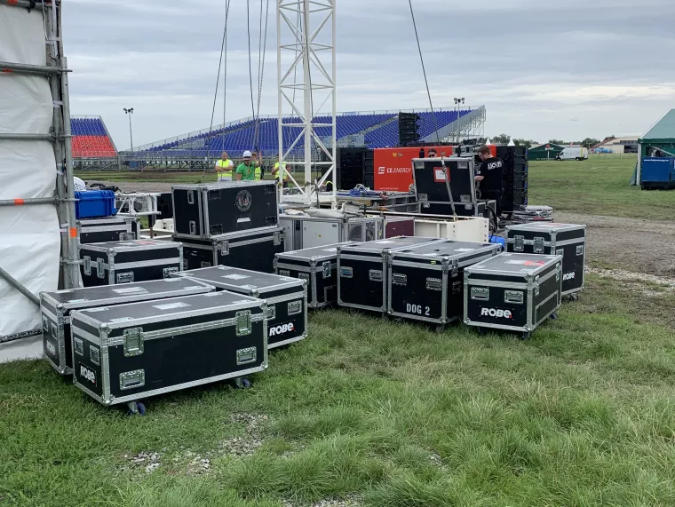 Mobilní energie od CE.ENERGY pro koncerty RAMMSTEIN, METALLICA, GUNS N’ ROSES, IRON MAIDEN a další. (Praha- léto 2022)