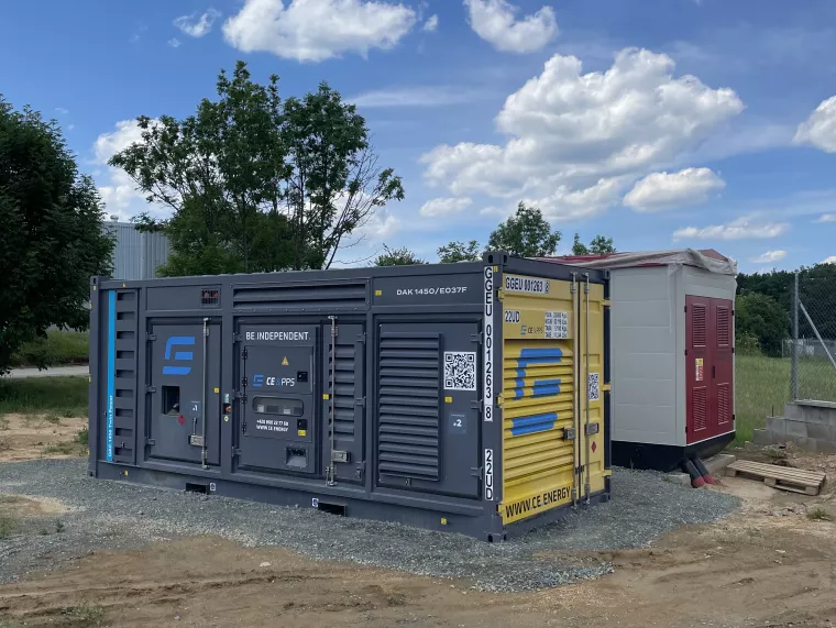 Další technologie pro službu PpS o výkonu 1 MWh připojena na Moravě