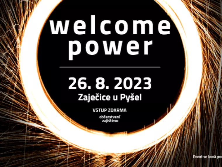 Unikátní akce WELCOME POWER 2023