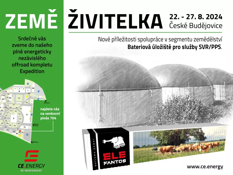 ZEMĚ ŽIVITELKA poprvé za účasti CE.ENERGY