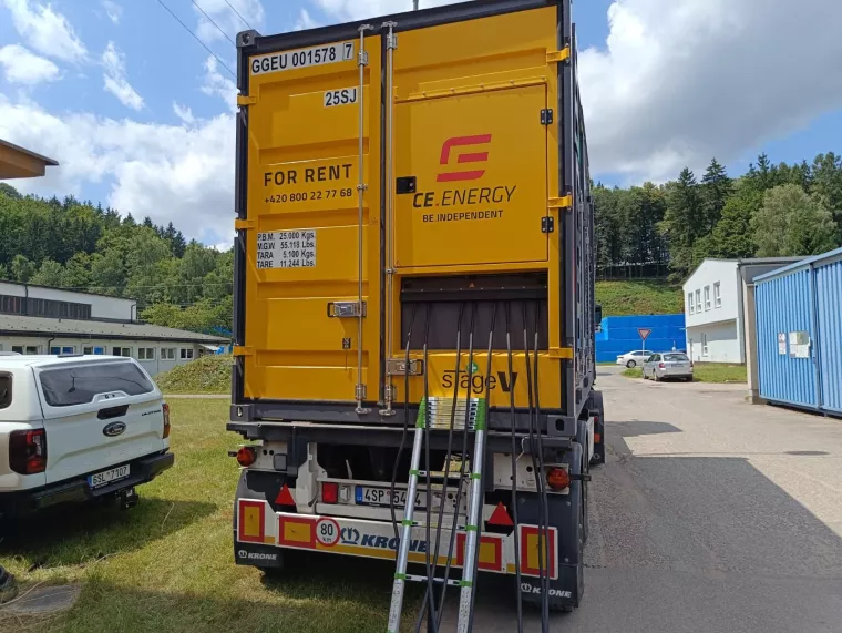 Pátek, kdy zhasla republika. CE.ENERGY nastartovalo záložní zdroje.