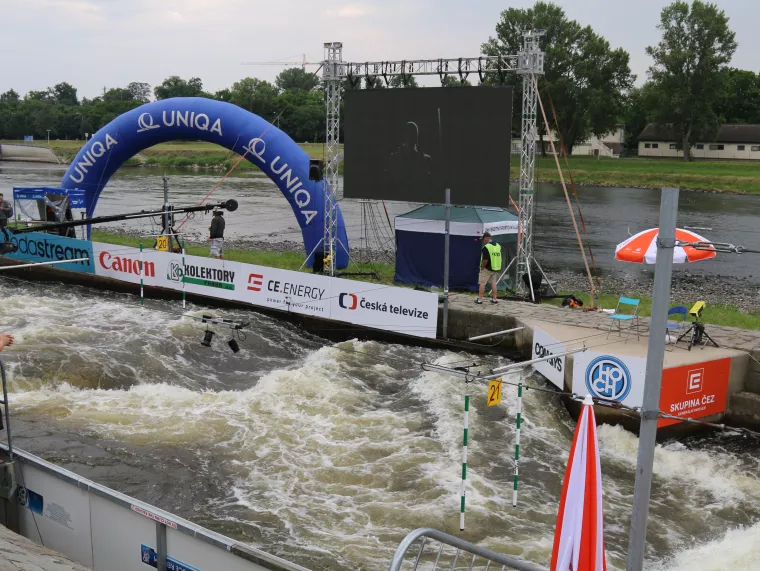 Vodní slalom Troja: Energie se dá měřit nejen ve wattech, ale i v adrenalinu