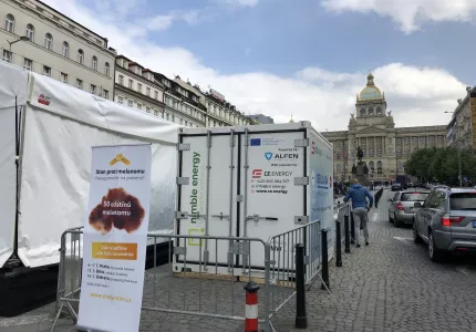CE.ENERGY partner akce Stan proti melanomu (Praha 16.-17.5.2022 a Brno 23.5.2022)