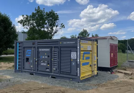 Další technologie pro službu PpS o výkonu 1 MWh připojena na Moravě